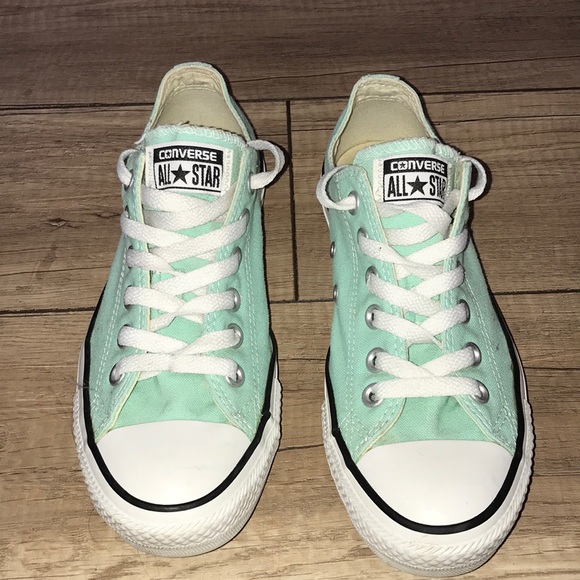 Mint Converse All Stars - Picture 2 of 2